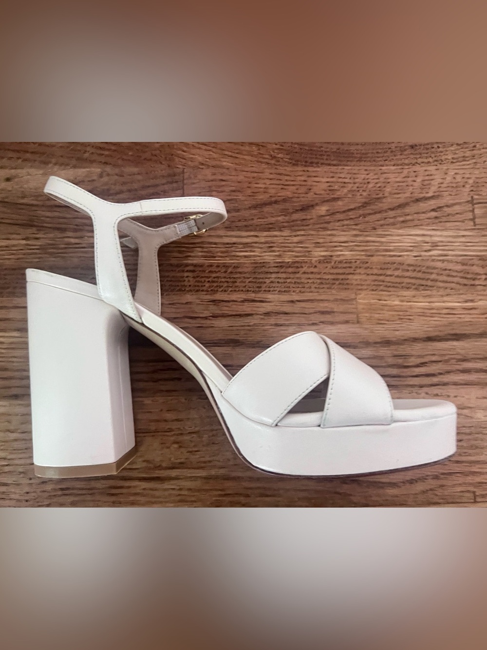 Stuart Weitzman Dayna Platform Sandal in Off-White - Picture 11 of 11